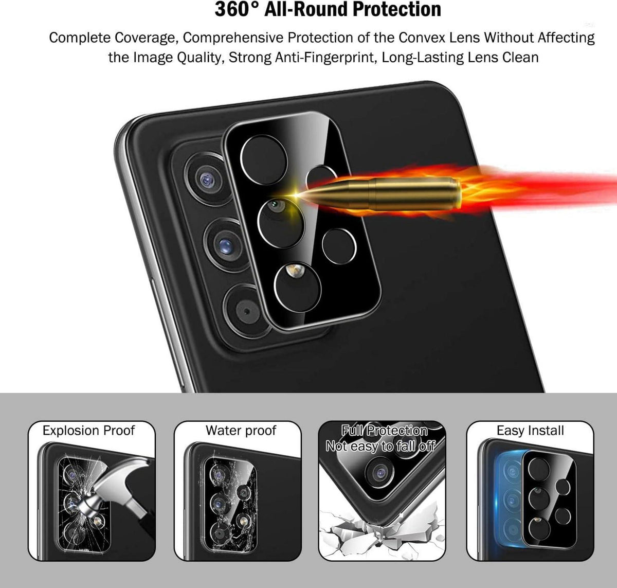 Schutzfolie und Panzerglasfolie für Samsung Galaxy A33