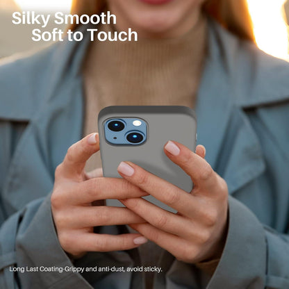 Silikon Case iPhone 13 Mini Hülle Ultra Dünn Voller Schutz Flüssig