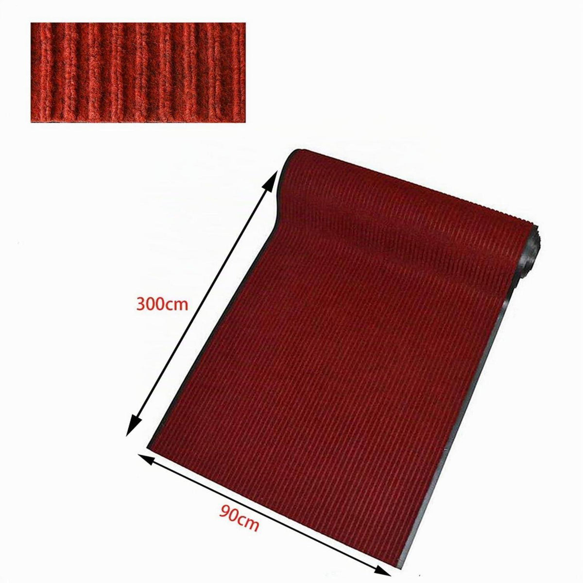 Läufer 90x300cm Rutschfest – Schmutzfangmatte für Flur & Eingang