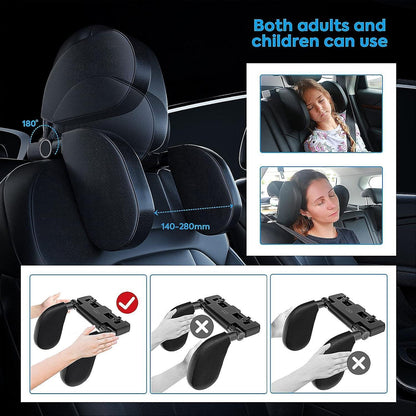Auto Kopfstütze mit Gedächtnisschaum für Kinder und