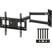 Schwenkbare TV Wandhalterung Langer Arm für Ecken 26-65 Zoll