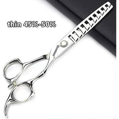 Professionelle Haarschneidemaschine Set Edelstahl & Friseurschere