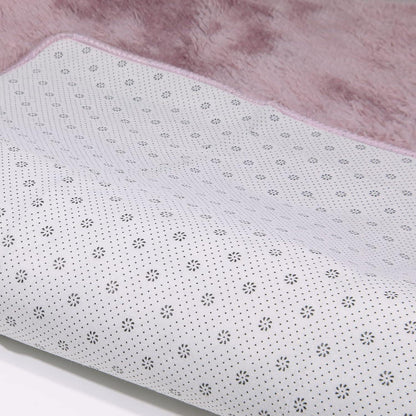 Flauschiger Shaggy Teppich Langflor rutschfest in Rosa 160x200 cm