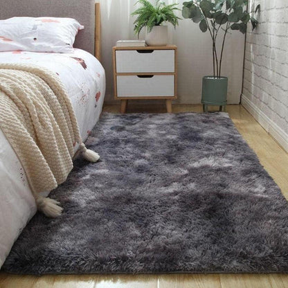 Pauwer Shaggy Teppich 120x160 cm Weich Dunkelgrau Rutschfest