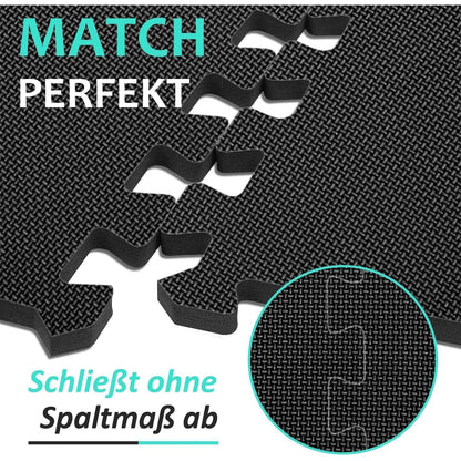 Fitness Bodenschutzmatte Set 24/36/48 Puzzle Matte Eva