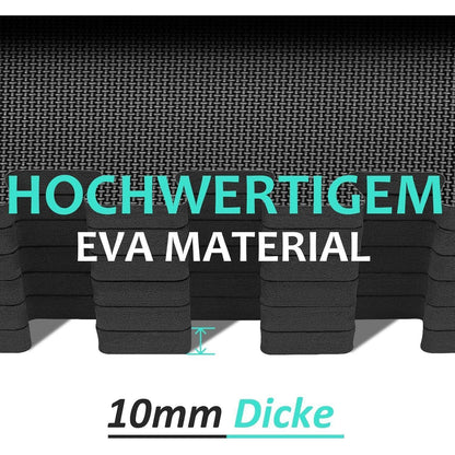 Fitness Bodenschutzmatte Set 24/36/48 Puzzle Matte Eva
