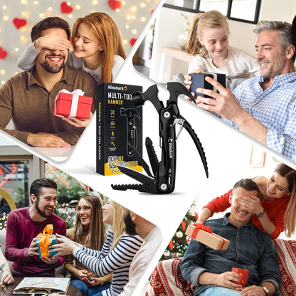 12-in-1 Multitool Camping Geschenke für Männer Papa Gadgets Weihnachten