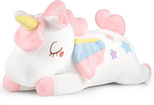 Plüsch Einhorn Kissen 66cm Groß Weiß Geburtstagsgeschenk