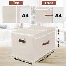 TYEERS Extra Große Aufbewahrungsbox mit