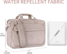 17 Zoll Laptoptasche Damen RFID Aktentasche wasserdicht
