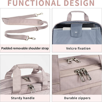 17 Zoll Laptoptasche Damen Mode TSA-freundlich wasserabweisend RFID