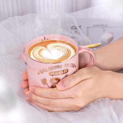 Geburtstagsgeschenk-21. 400ml Süße Kaffeetasse mit