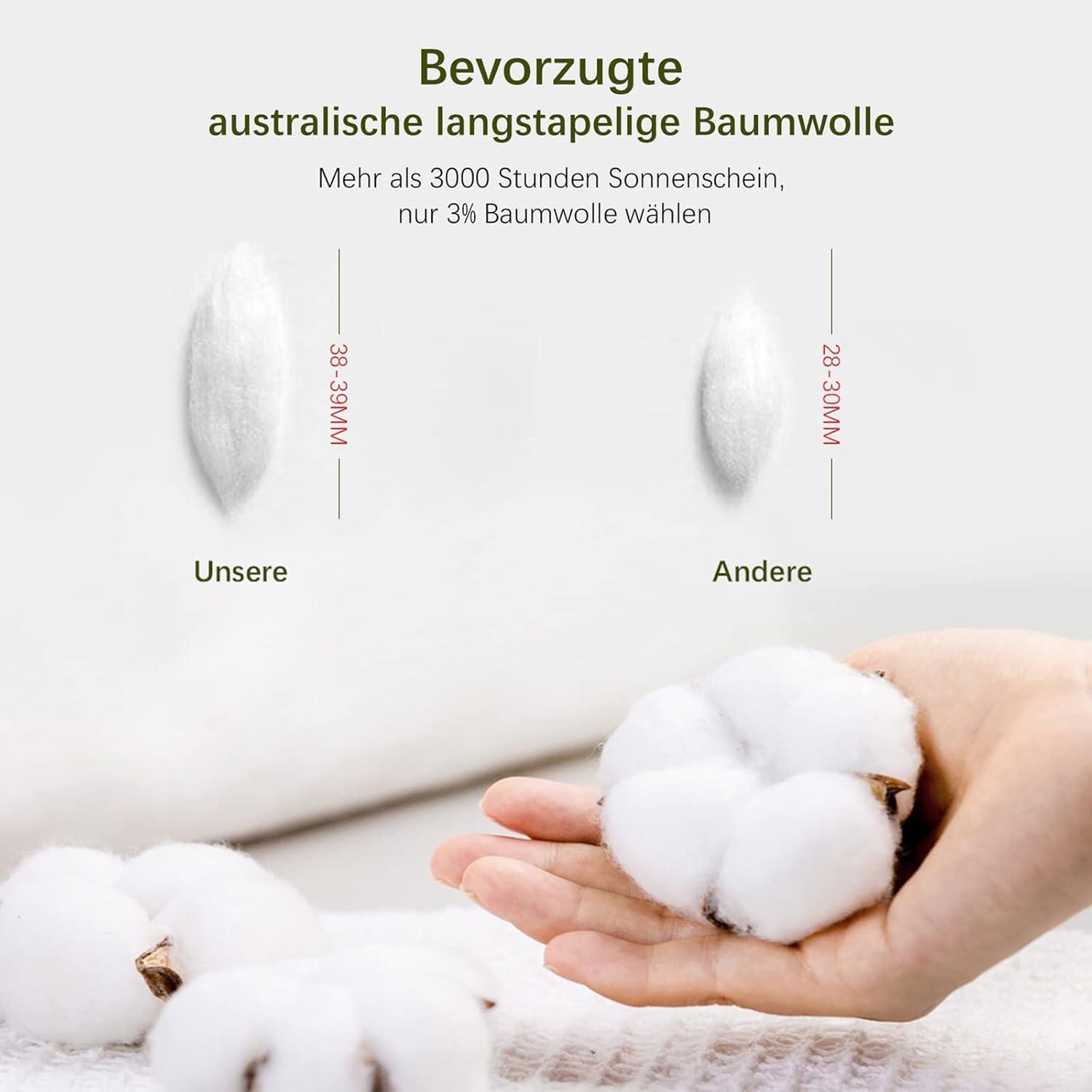 Bettwäsche Set 200x200 Baumwolle Salbei Grün Stone Washed