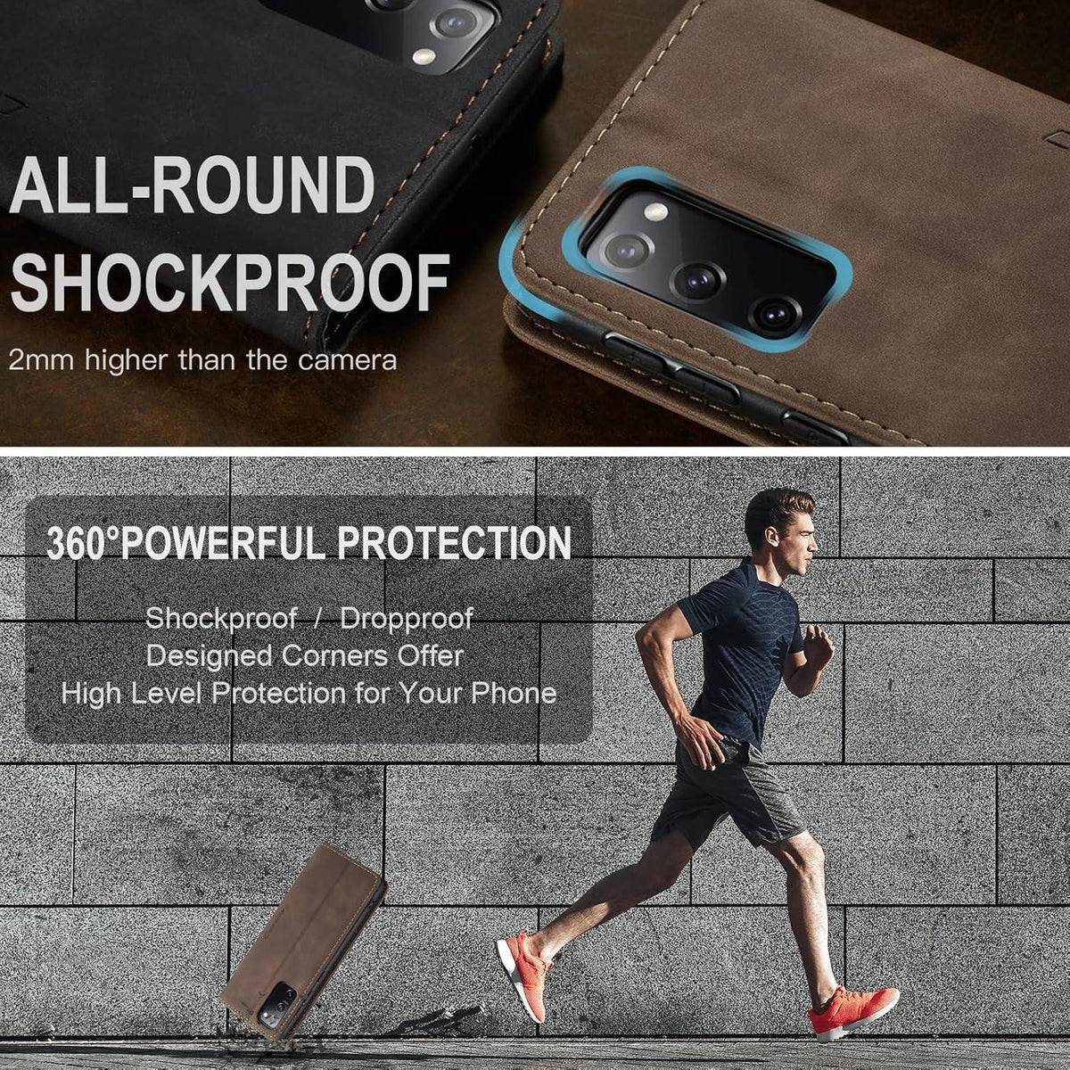 Handyhülle Samsung Galaxy S20 FE 5G/4G Premium Leder Flip Case