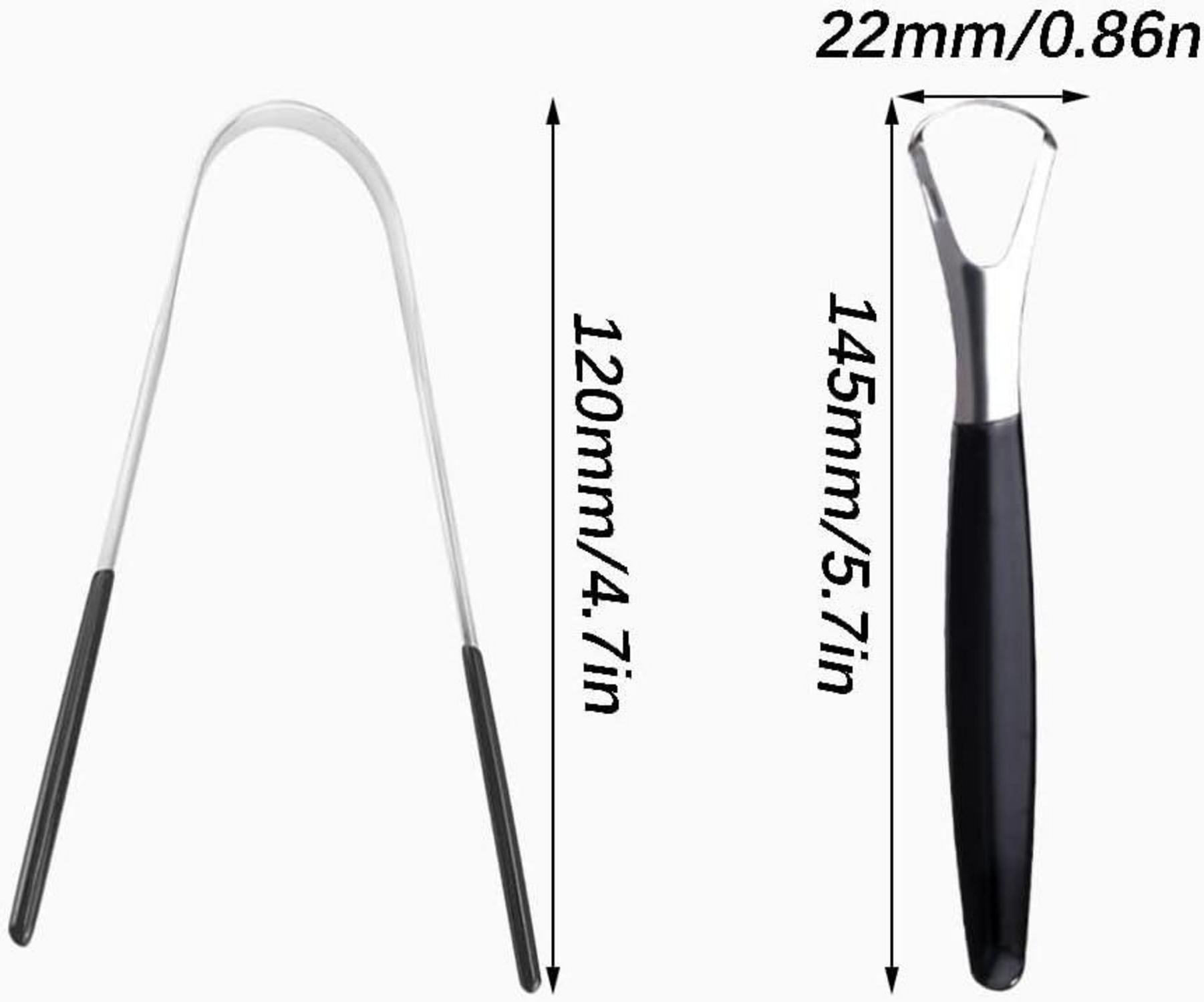 Zungenreiniger Edelstahl Set Safe Tongue Cleaner