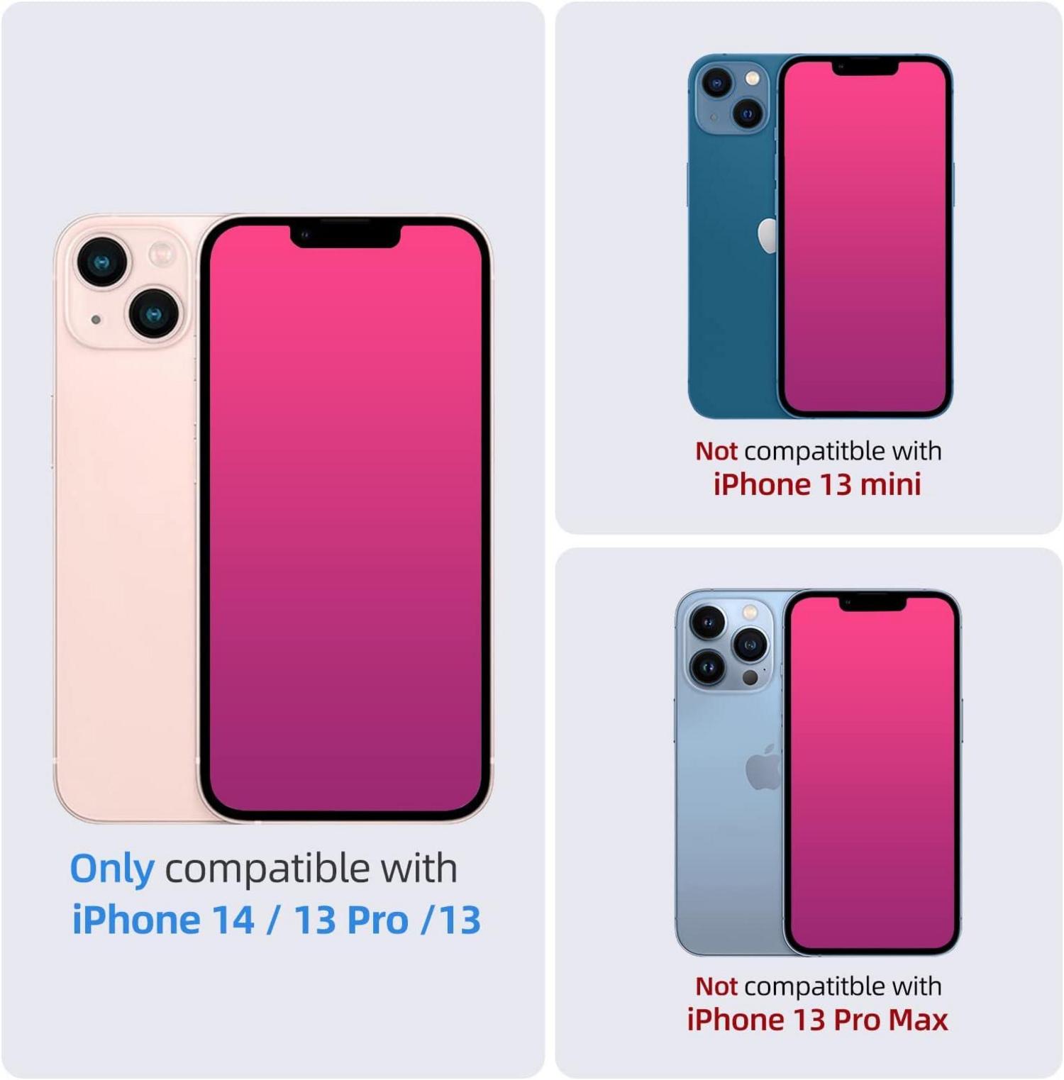 Erha Genius Sichtschutz Panzerglas iPhone 13 Pro 14
