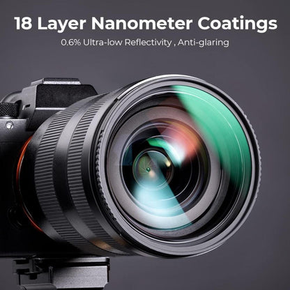 K&F Concept 62mm Polfilter und UV Filter Set