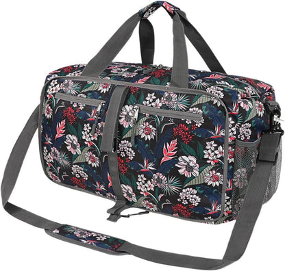 Sporttasche Damen Reisetasche mit Schuhfach Nassfach 40L