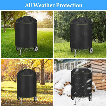 Kugelgrill Abdeckung 420D Oxford Ø77x90cm wasserdicht reißfest UV Schutz