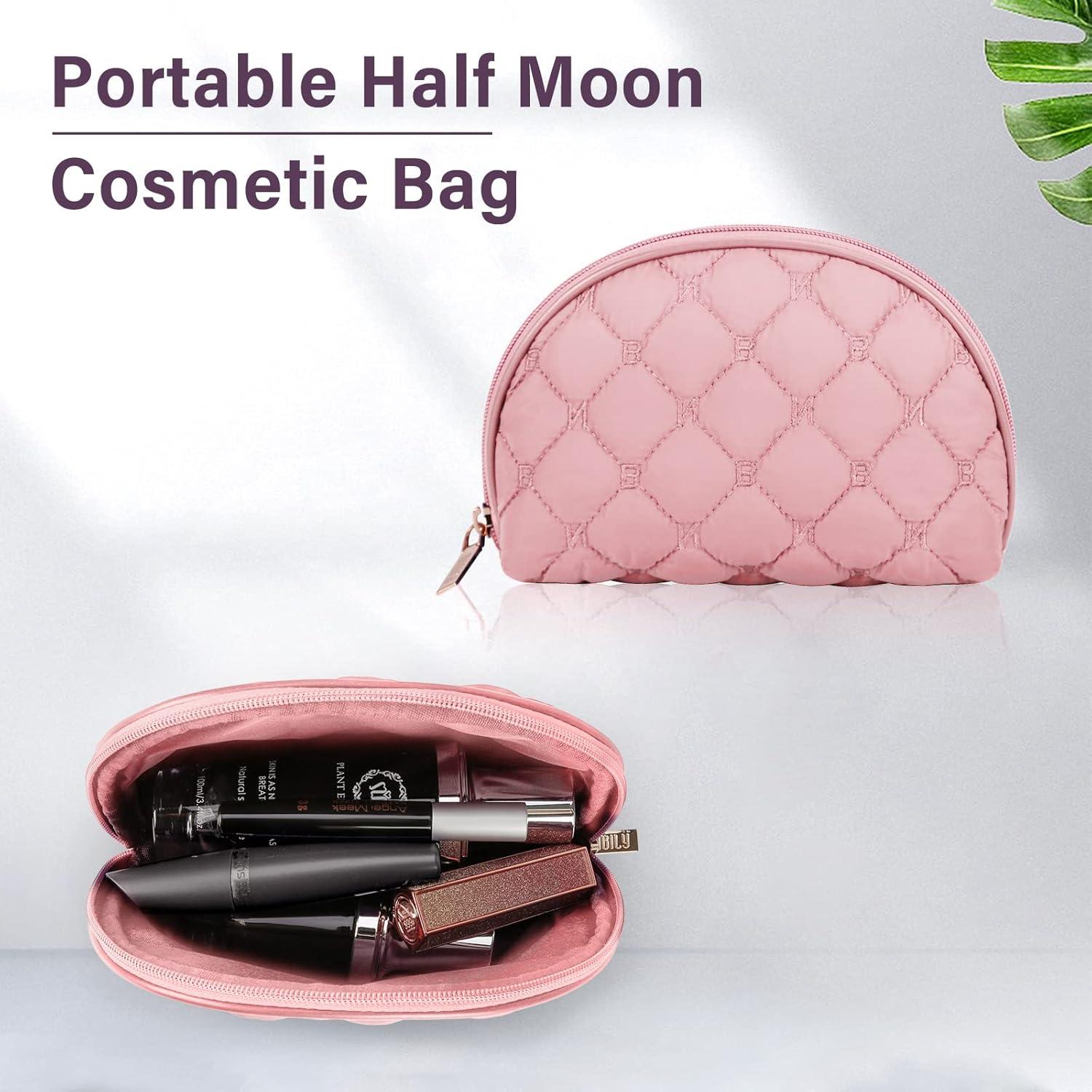 NUBILY Damen Kosmetiktasche Doppelschicht Groß Rosa 2 Stücke