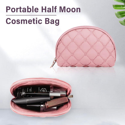 NUBILY Damen Kosmetiktasche Doppelschicht Groß Rosa 2 Stücke