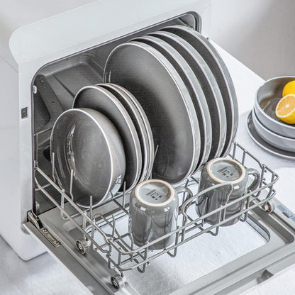 32-tlg Steingut Kombiservice SESAM, Tafelservice mit