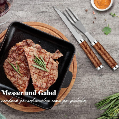 Grillbesteck Grillzubehör Set 38 Teilig Geschenke für Männer