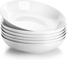 6er Set Pastateller Suppenteller Salatteller Porzellan 1200ml