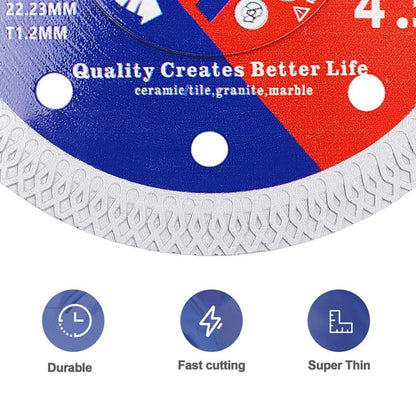 Diamant Trennscheibe 115mm Turbo Mesh für Fliesen & Stein