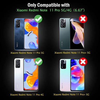 Xiaomi Redmi Note 11 Pro 4G 5G Schutzfolie Kamera 9H