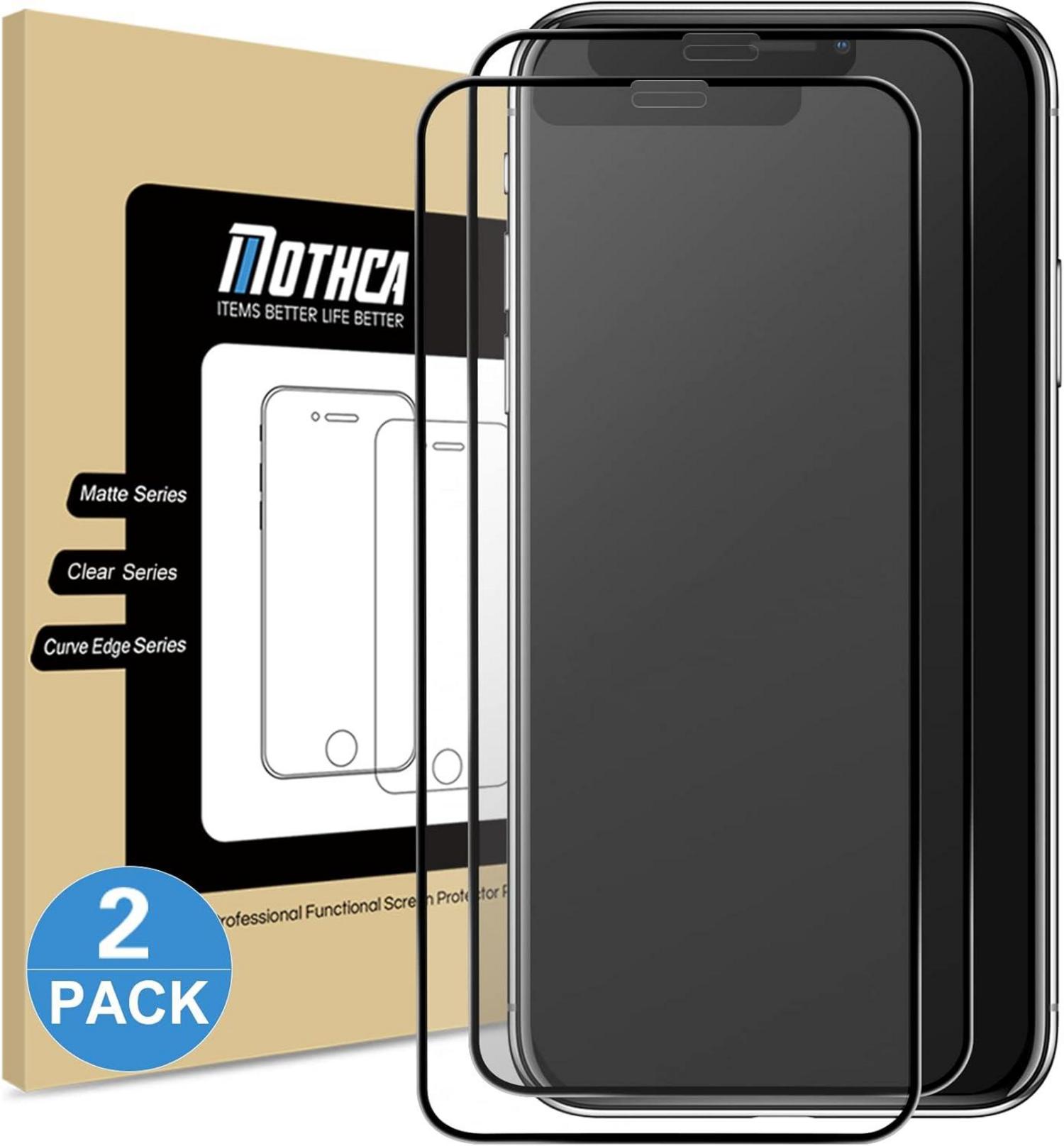 Matte Panzerglas Schutzfolie für iPhone 11 XR, 2 Stück