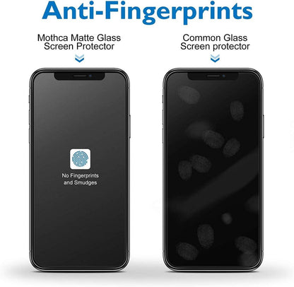 Matte Panzerglas Schutzfolie für iPhone 11 XR, 2 Stück