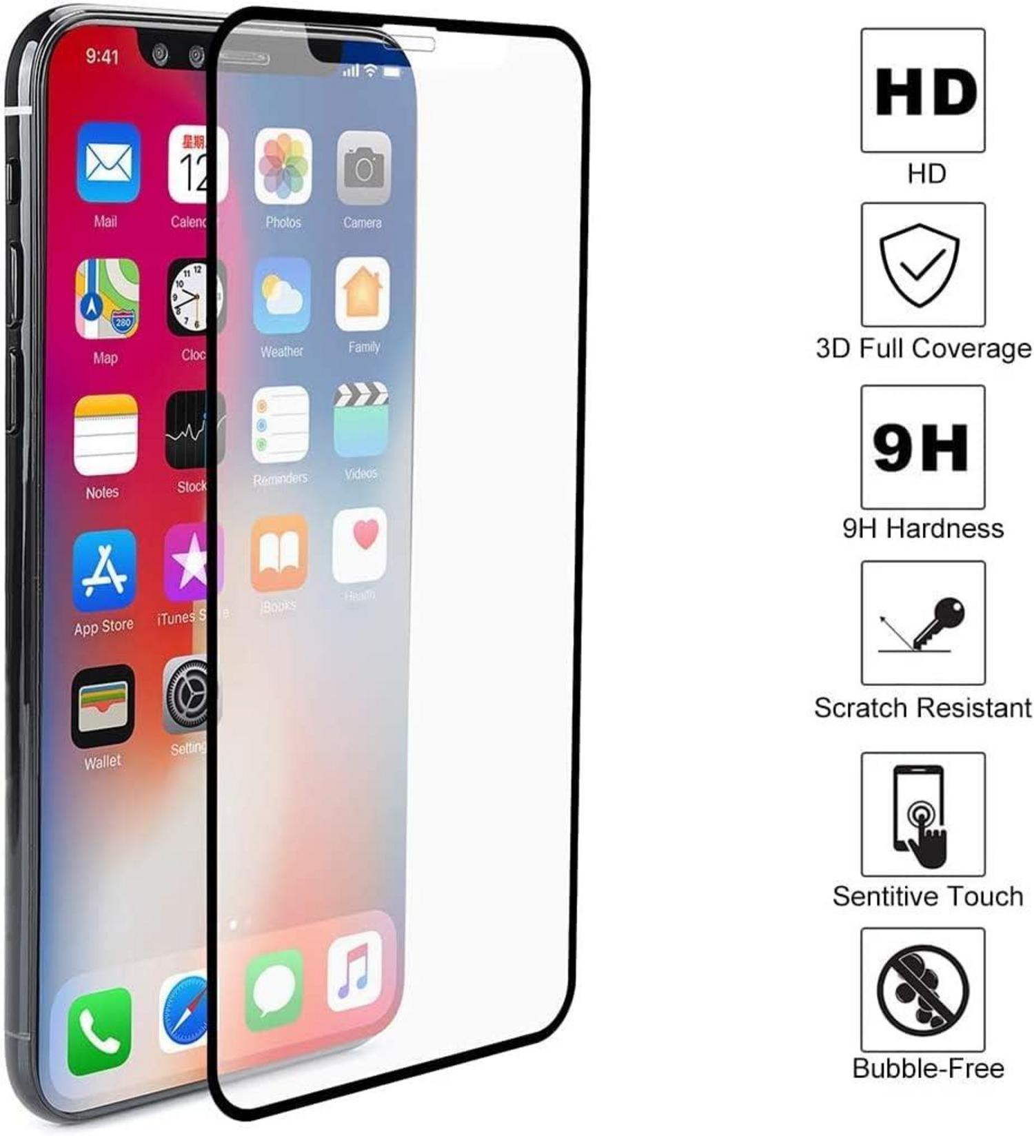 Panzer Matt Glas für iPhone 11 XR 2 Stück 9H Matte Schutzfolie Antireflexion