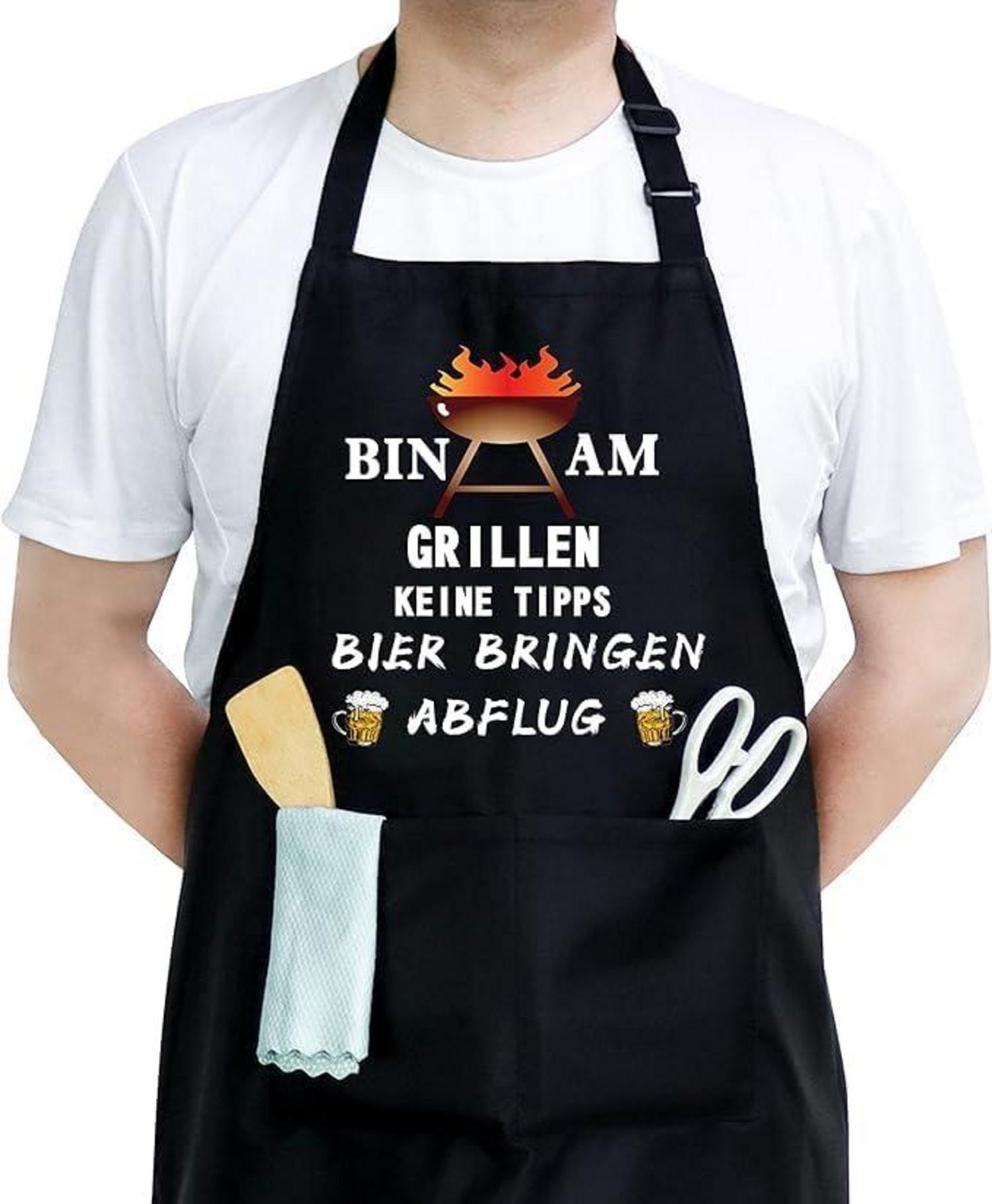 Lustige Grillschürze Geschenke für Männer Vatertag Geburtstag Herren