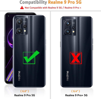 Premium Leder Handyhülle Realme 9 Pro