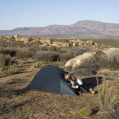 Leichtes 1-Personen Kuppelzelt für Camping & Wandern