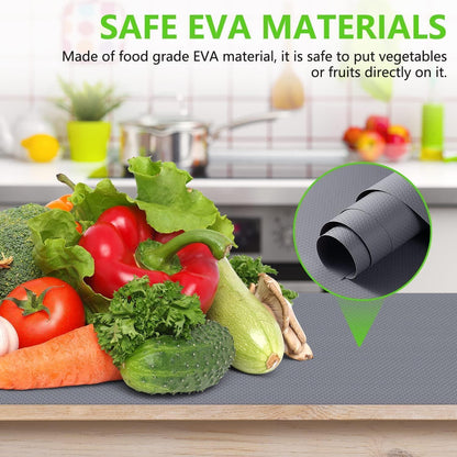 Schubladenmatte EVA Grau 44.5x200cm Rutschfest & Wasserdicht