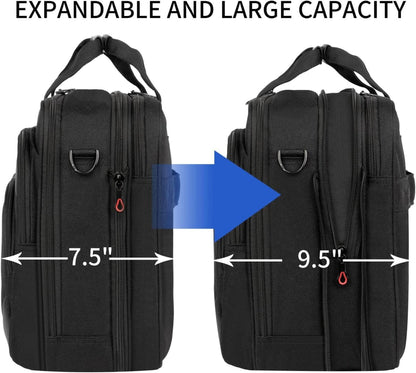 KROSER Laptoptasche 17,3 Zoll Premium wasserabweisend