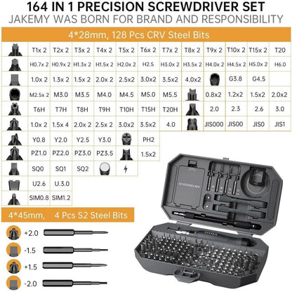Feinmechaniker Schraubendreher Set 164 in 1 Magnetisch