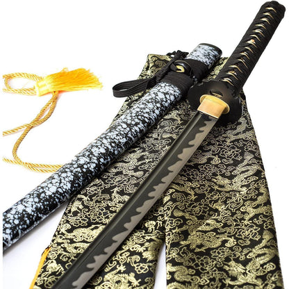 40 Zoll Samurai Katana – Handgeschmiedetes Schwert aus Kohlenstoffstahl