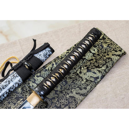 40 Zoll Samurai Katana – Handgeschmiedetes Schwert aus Kohlenstoffstahl