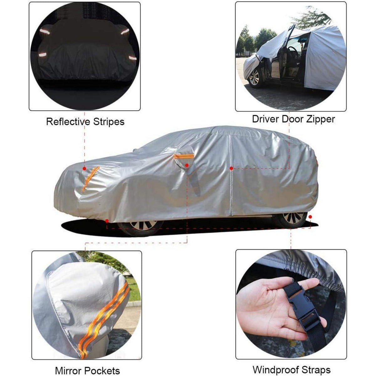 Autoabdeckung Wasserdicht für Mini Hatch R56 (2006-2014)