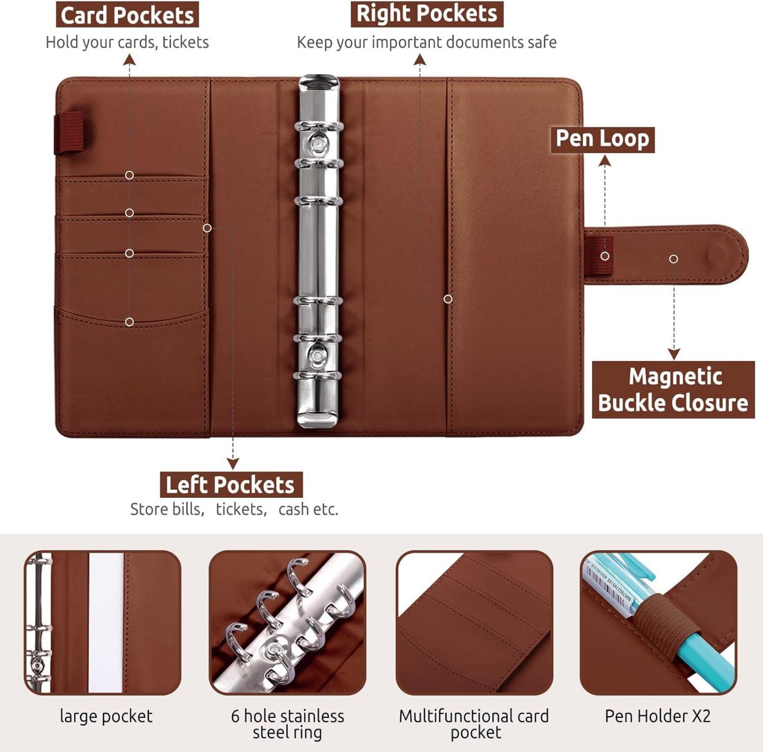 Budget Planner Set A6 Geldumschlag Starter Kit 12pcs Umschlagmethode