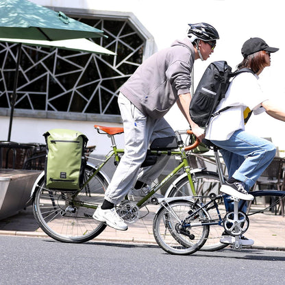 Fahrradtasche Gepäckträger Wasserdicht 22-25L Multifunktion Grün