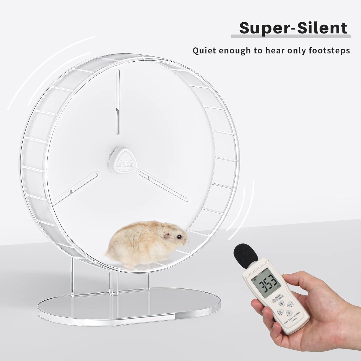 Laufrad Hamster 21cm leise Spielzeug mit Verstellbarem