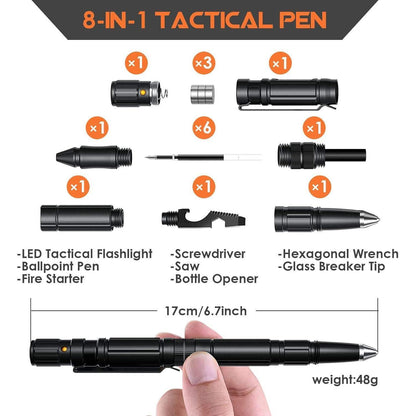 BIIB Multitool Tactical Pen Geschenkbox für