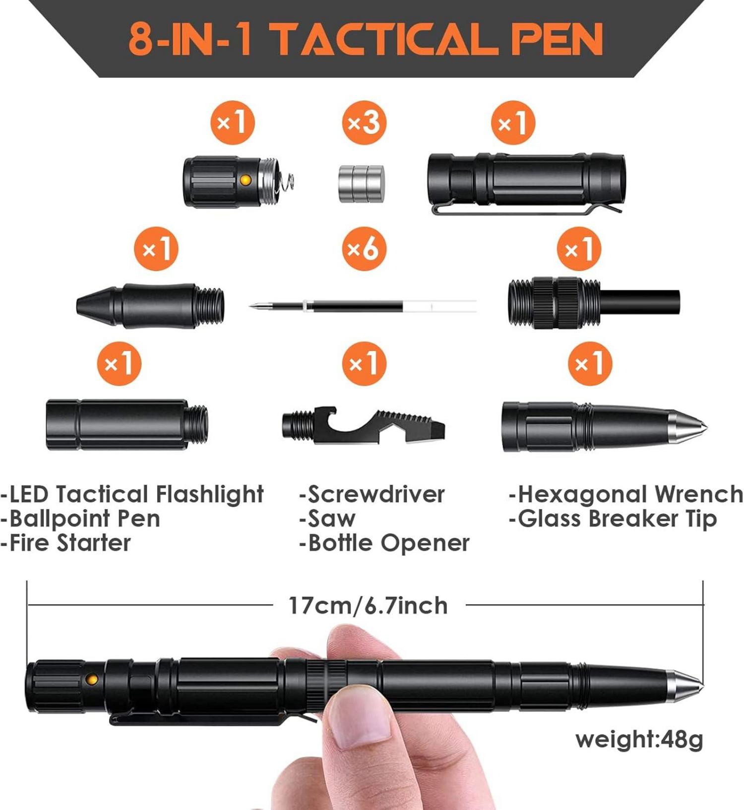 BIIB Multitool Tactical Pen Geschenkbox für