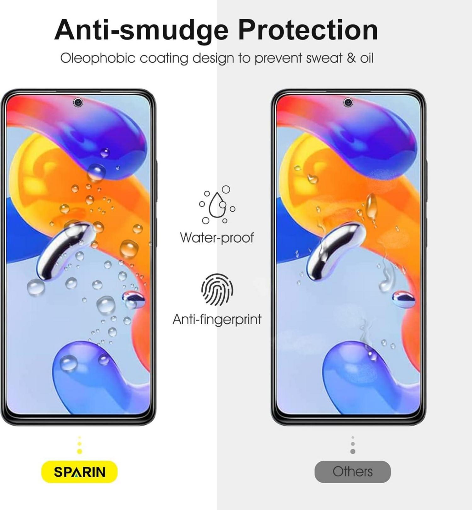 2+2 Stk. Schutzfolie Xiaomi Redmi Note 11 Pro 5G/4G Panzerglas