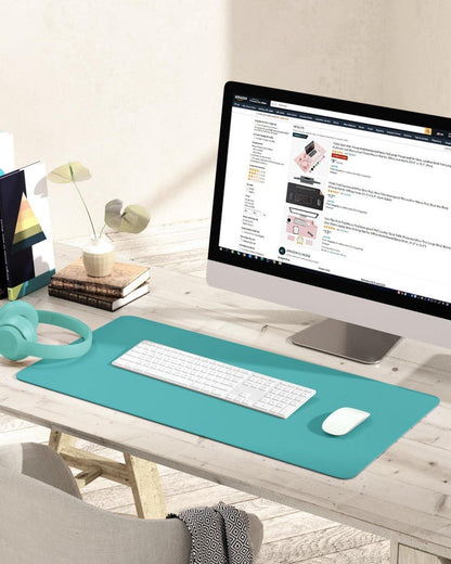 Großes Office Mousepad aus Kunstleder mit