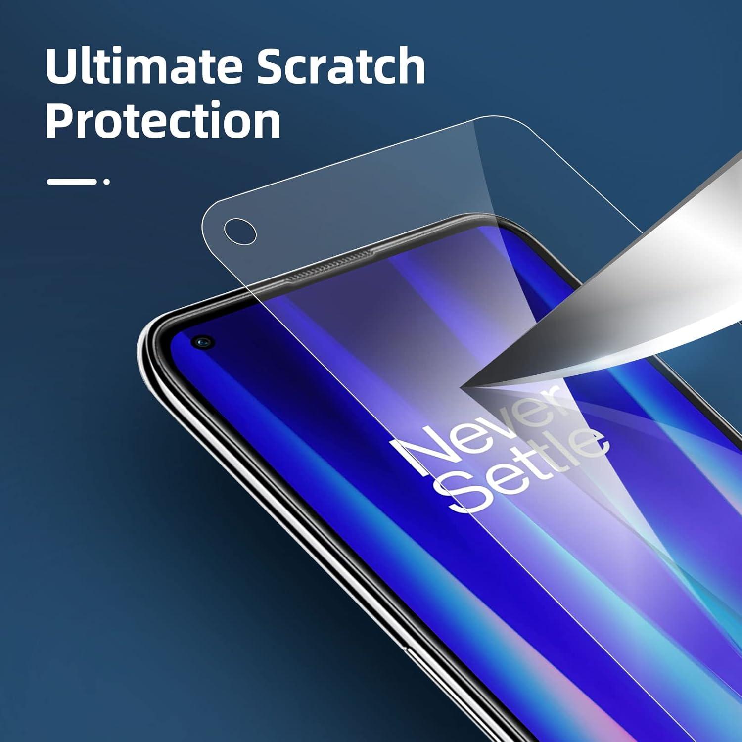 Panzer Schutz Glas OnePlus Nord CE 2 5G 3 Stück 9H Härte Displayfolie